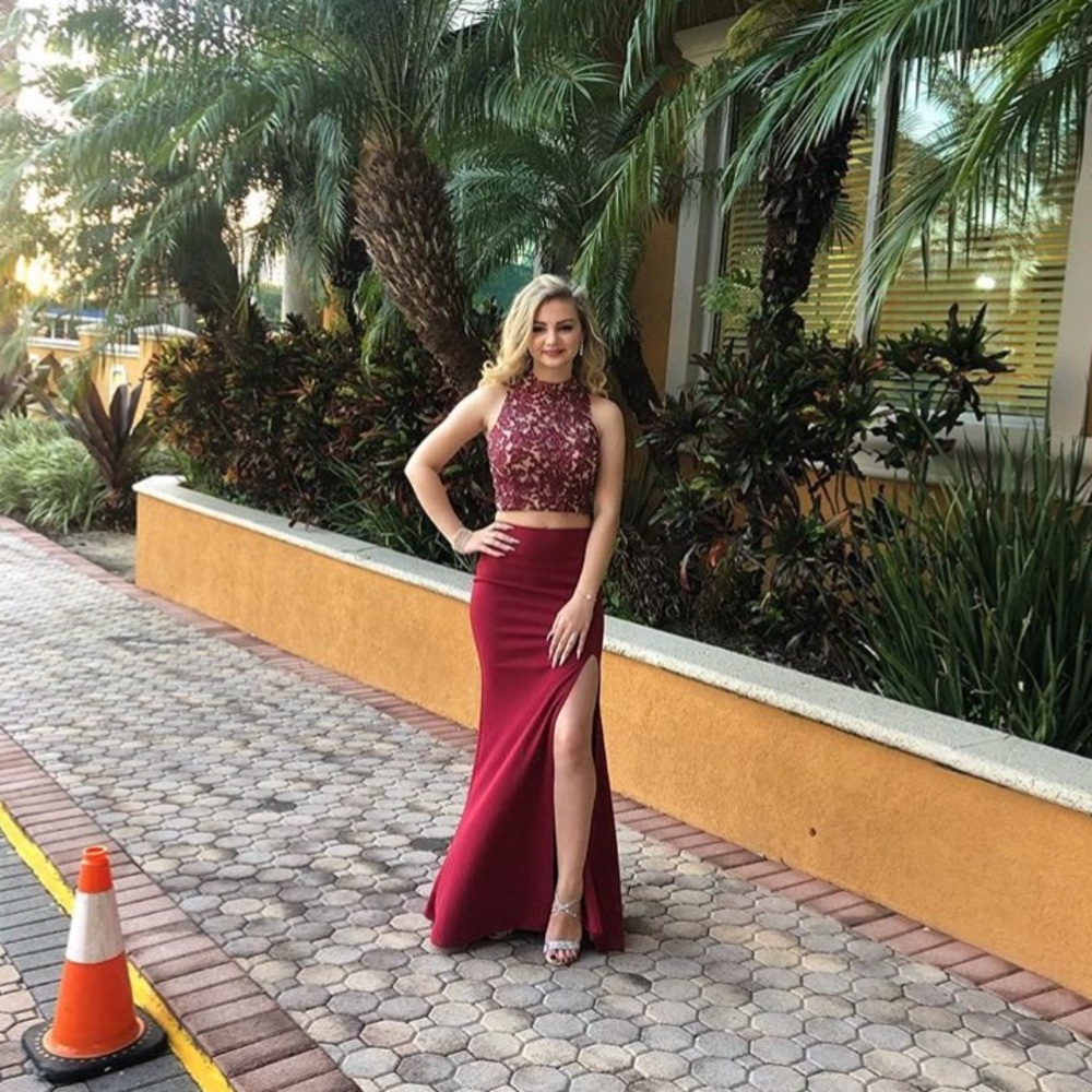 Red Special occasion dress